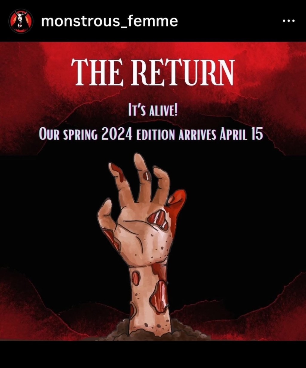 “Living Dead Girl” (Essay – Monstrous Femme Magazine Spring&nbsp;2024)